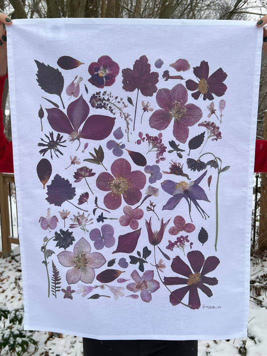 Tea Towel - Purple Haze